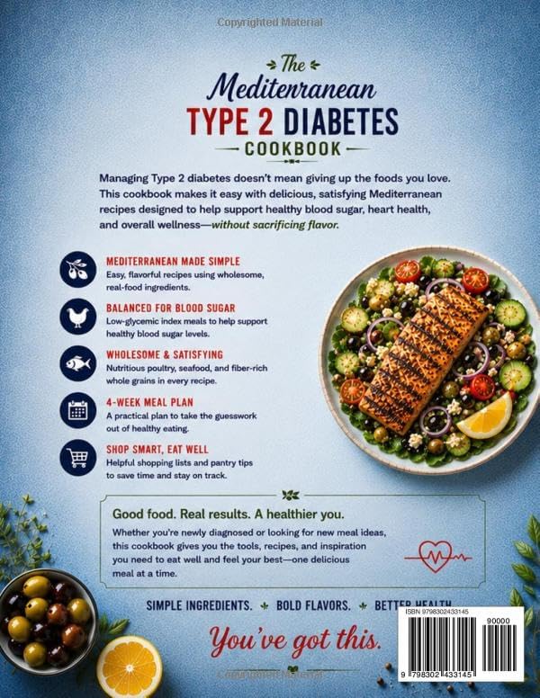 Type 2 Diabetes Cookbook For Beginners: Eat well, feel better, practical strategies and healthy recipes by Sophia Nutriwell