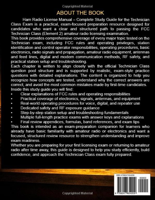 ARRL Ham Radio License Manual 2026-2029: Technician Class Exam Prep with Practice Questions, Clear Explanations, and Operating Fundamentals for FCC Amateur Radio Licensing by Robert L. Fletcher
