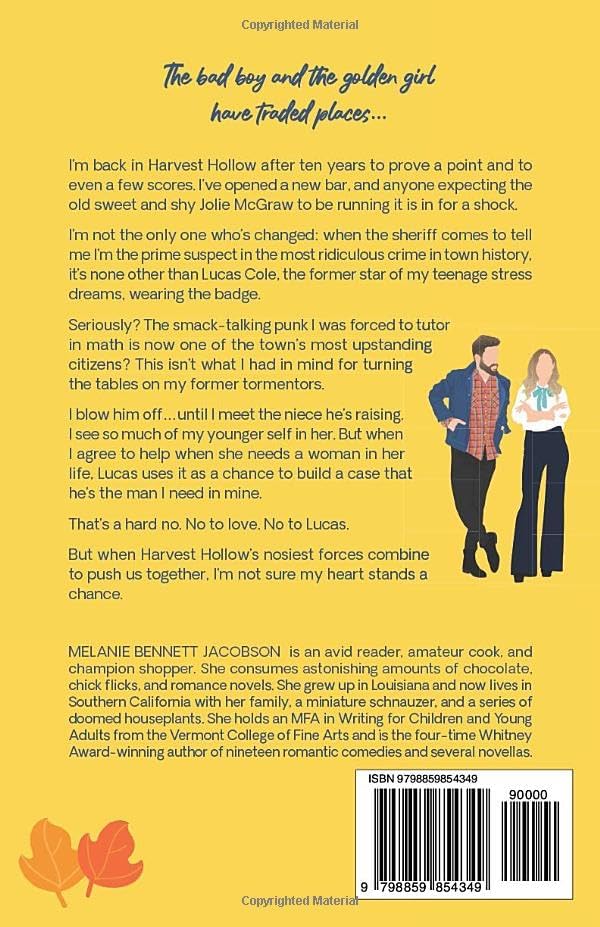 The Fall Back Plan: An Enemies to Lovers RomCom by Melanie Jacobson