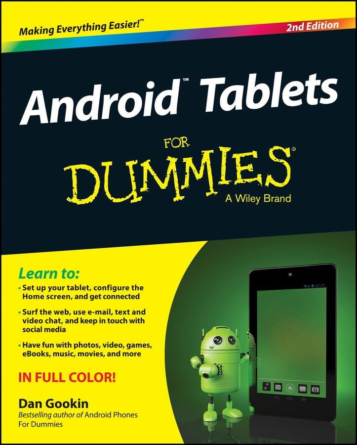 Android Tablets For Dummies (For Dummies Series) by Dan Gookin