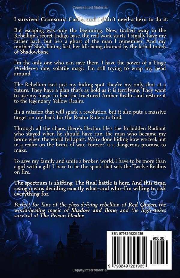 Prismia Rising: Book 3, An Epic YA Romantasy (Tinges of Prismia) by Barbara Hartzler