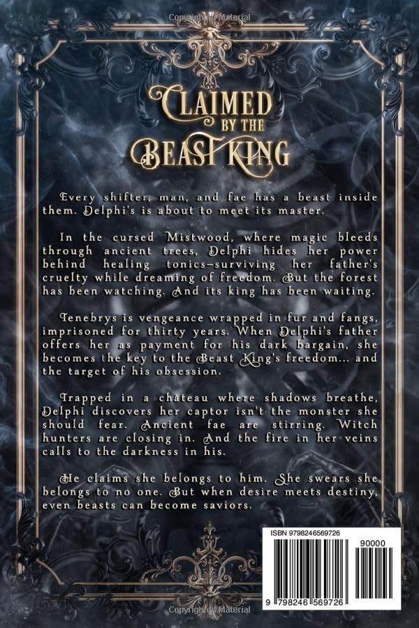 Claimed by the Beast King: A dark gothic romantasy (Veil and Claw) by Alessa Thorn