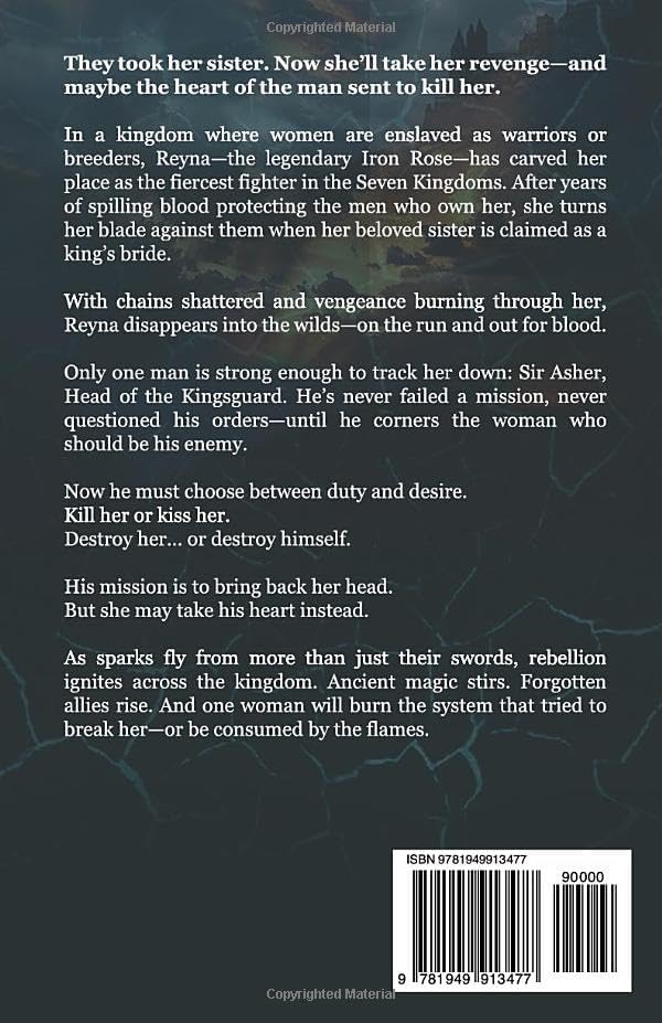 Rebel Rose Rising: An Enemies-to-Lovers Epic Romantasy (Rebel Rose Trilogy) by K.T. Martin