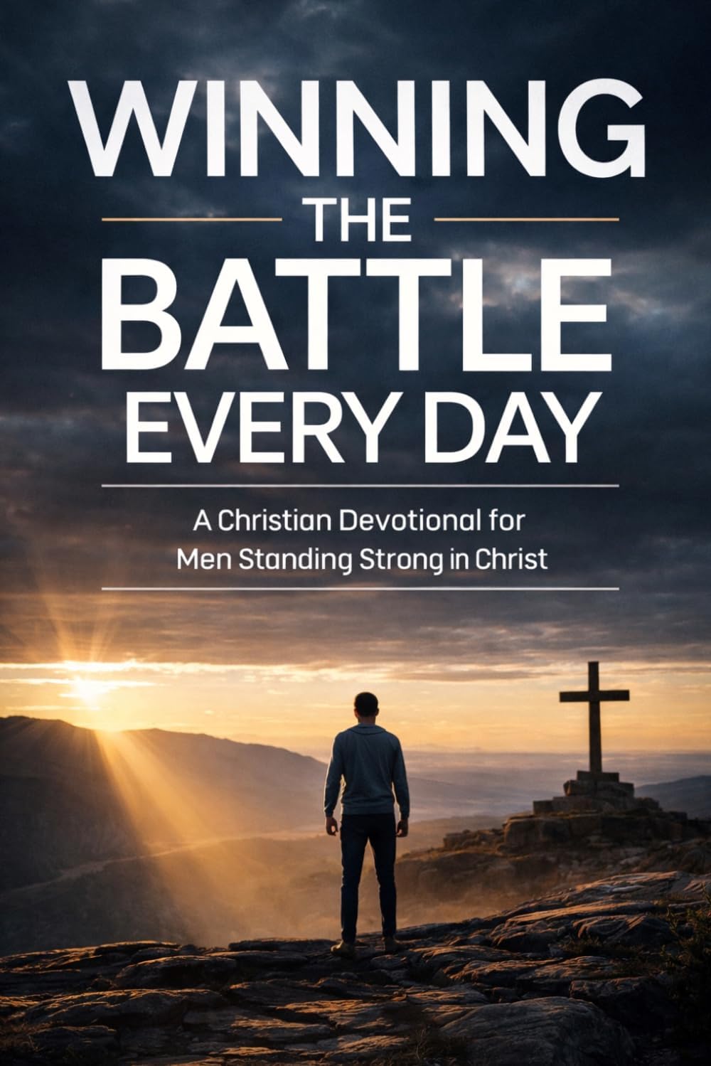 Winning The Battle Everyday: A Christian Devotional for Men Standing Strong in Christ by Prayerfuel Books