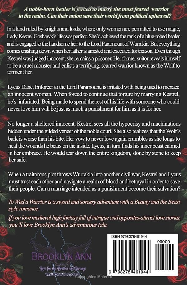 To Wed a Warrior | a standalone romantasy in the Brides of Prophecy universe: A sword and sorcery fantasy romance by Brooklyn Ann