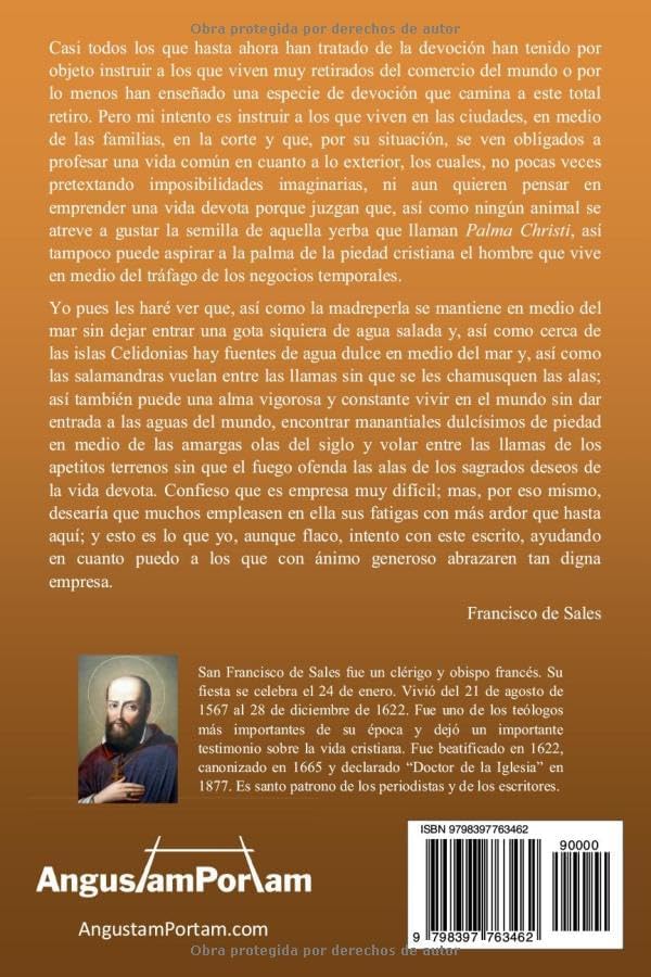 Introducción a la Vida Devota: Advertencias, Avisos y Consejos a la Devota Filotea (Spanish Edition) by San Francisco de Sales