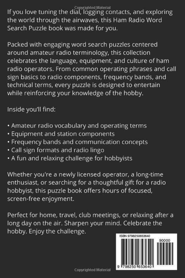 Ham Radio Word Search Puzzle: Amateur Radio Terms, Call Signs, Equipment, Frequencies & Operating Lingo for Hobbyists and Enthusiasts by T.B. Puzzlemaker