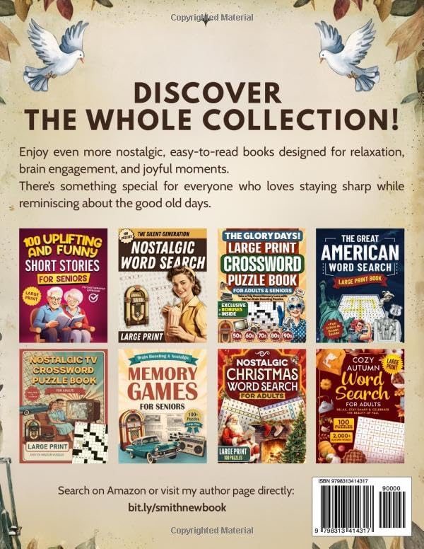 Uplifting Bible Word Search Book for Adults and Seniors: Large Print Word Find Christian Puzzles to Strengthen Your Relationship with Jesus & Reflect on God’s Timeless Words (Gifts for Women & Men) by Michael Smith
