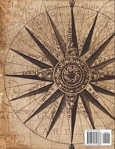 Ham radio log book: Amateur radio log book | Amateur Radio Operator Station Log Book | Ham Radio Log Sheet | 111 pages, 8,5"x11" | Paperback | brown background vintage world map by My Ham Radio Log Book v2 v10 Editions