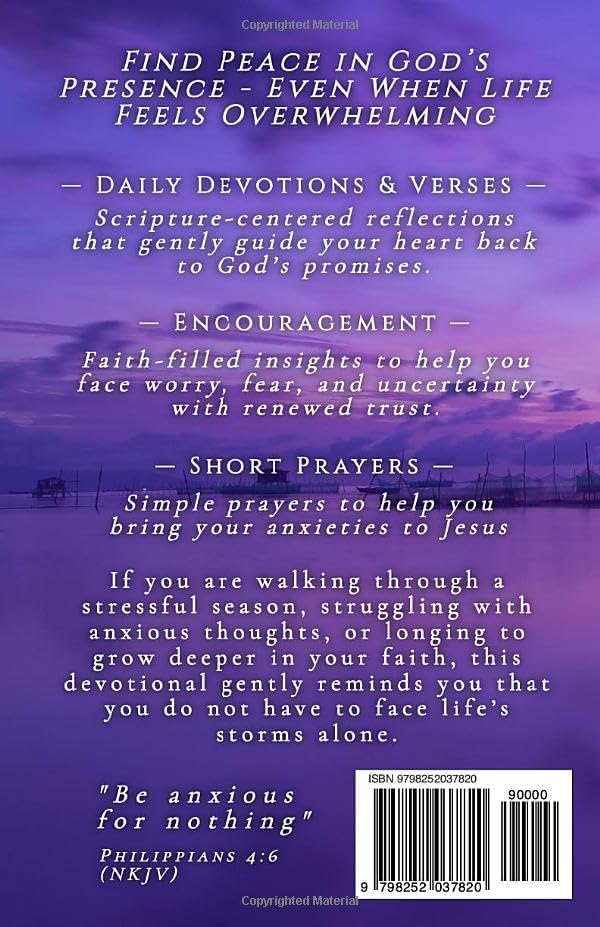 Finding Peace in the Storm: A 40-Day Christian Devotional for Anxiety, Worry, and Overwhelm (Devotional Reflections) by Andy Douglas