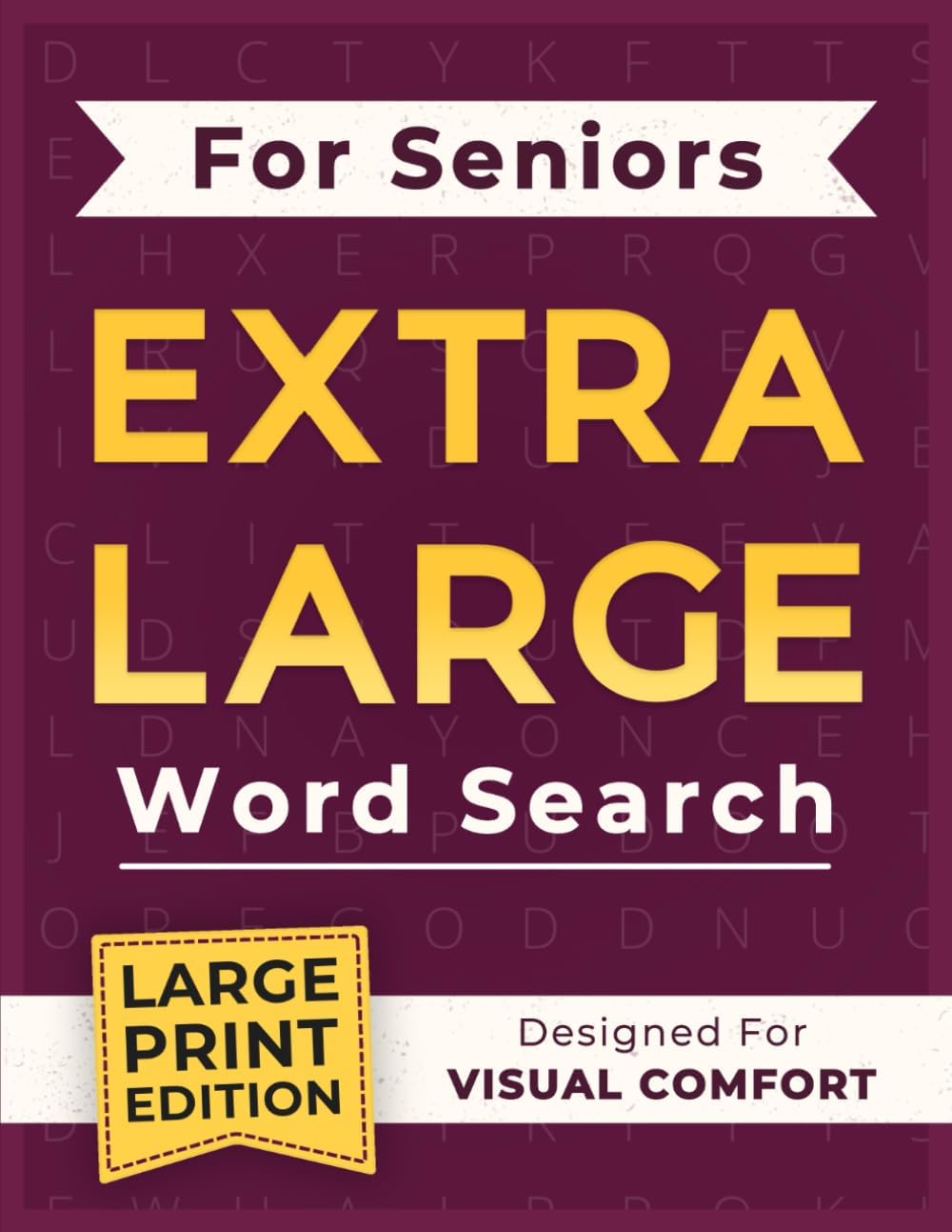 Extra Large Word Search for Seniors: 100 Easy to Read Large Print Word Search Puzzles by Baloo Publishing