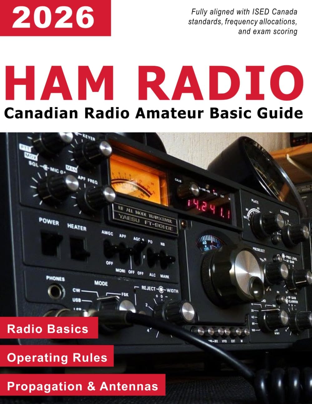 HAM Radio Study Guide Canada - Canadian Amateur Radio Basic Qualification Exam Prep - RAC Basic Qualification - Amateur Radio General Class (HAM Radio Canada) by Suburban Business Press