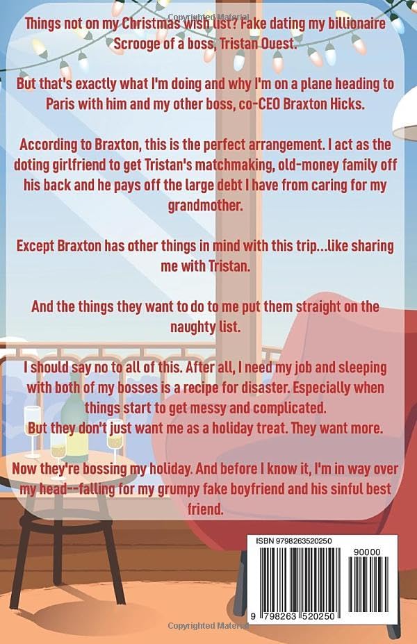 Bossing My Holiday: A Fake Relationship Enemies to Lovers Holiday Romance (Holiday Spice) by J. Saman