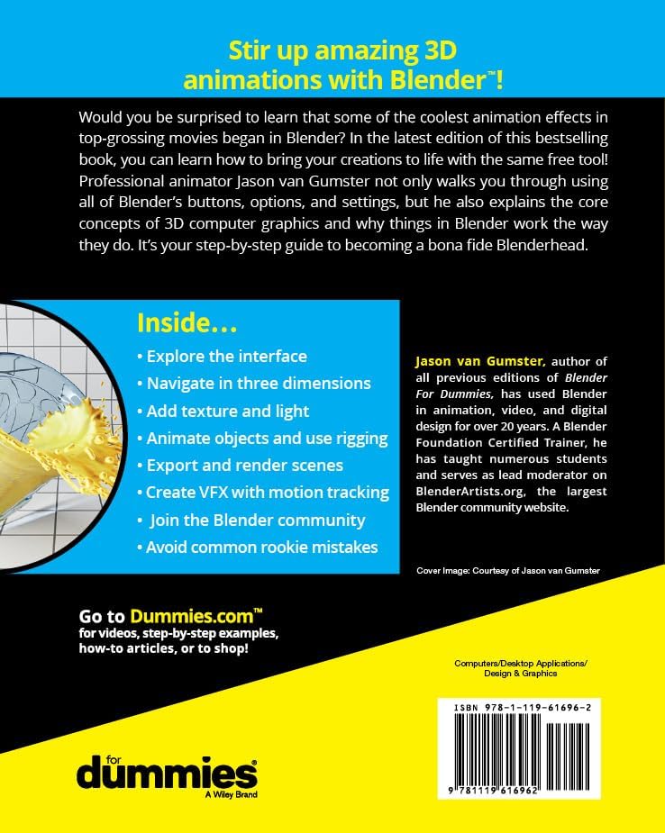 Blender For Dummies by Jason van Gumster
