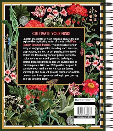 Brain Games - Botanical Puzzles: More Than 200 Puzzles About All Kinds of Plants and Their Uses by Publications International Ltd.