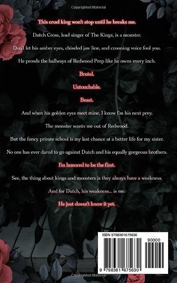 The Darkest Note: Dark High School Bully Romance (Redwood Kings) by Nelia Alarcon
