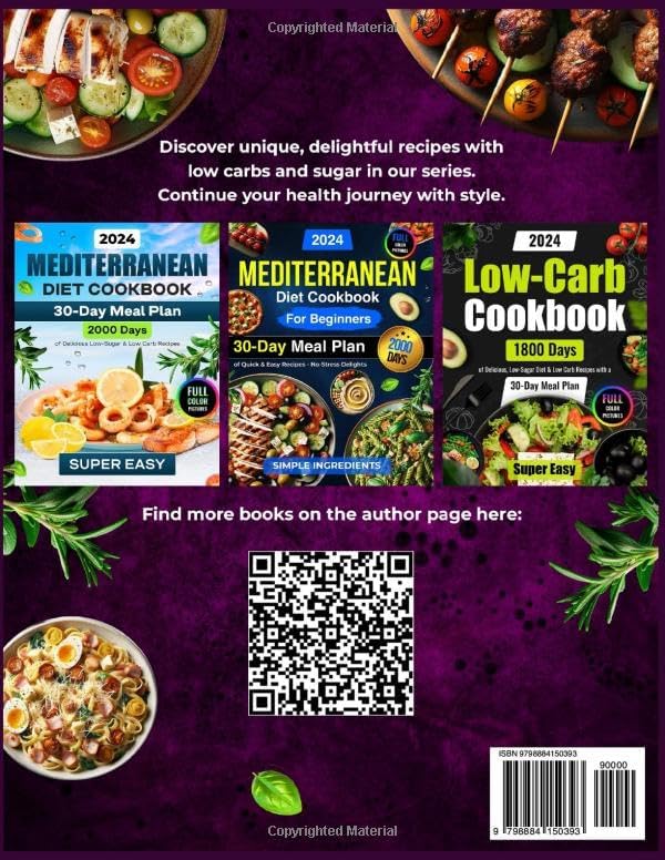 Mediterranean Diet Cookbook for Beginners: 2000 Days of 1500-Calorie Quick, Delicious, and Super Easy Mediterranean Diet Recipes for Beginners with a 60-Day Meal Plan for a Healthy Lifestyle by Julianna Wiggins