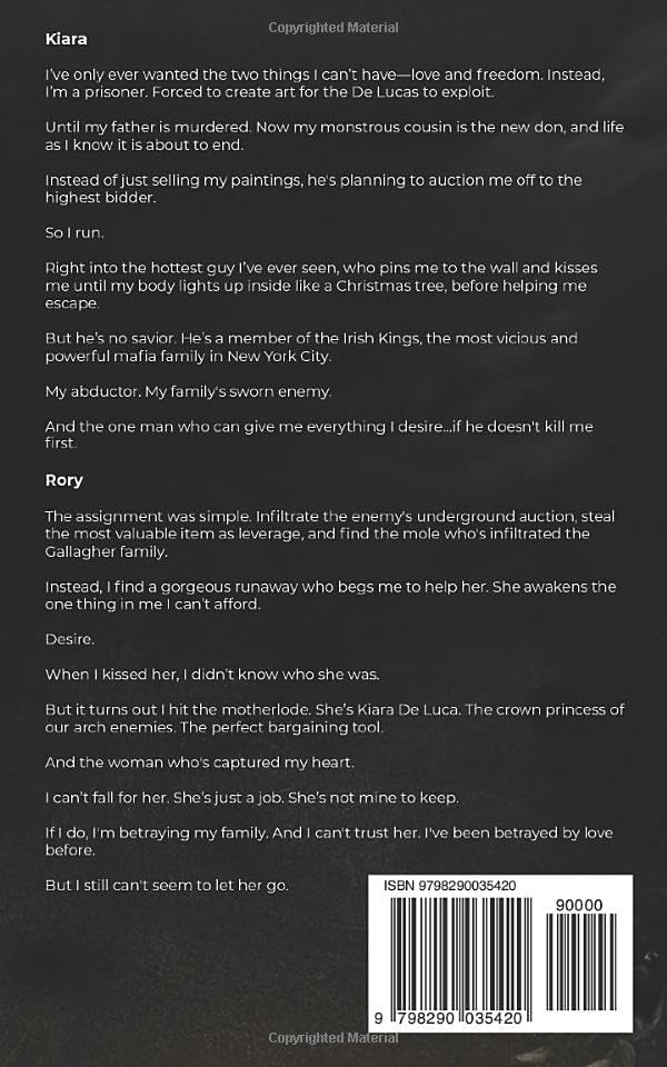 Stolen Temptation: An Enemies to Lovers Mafia Romance (Irish Kings) by Renee Parker