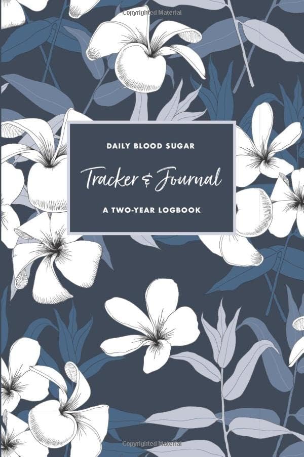 Daily Diabetes Blood Sugar Tracker & Journal: Simple Weekly Blood Glucose Tracking Log Book with Two Years of Data by Banana River Press
