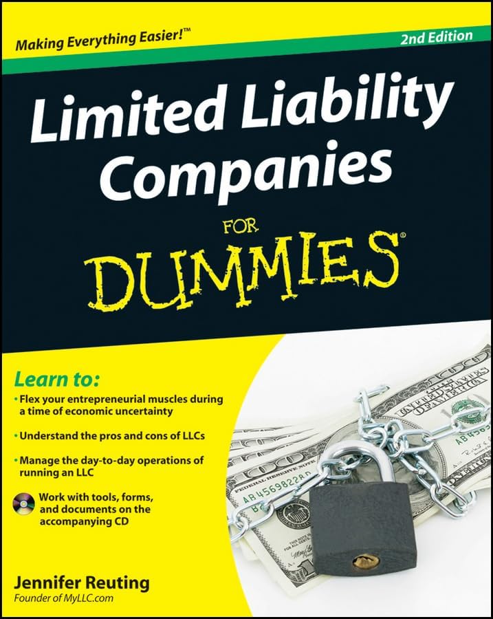 Limited Liability Companies For Dummies by Jennifer Reuting