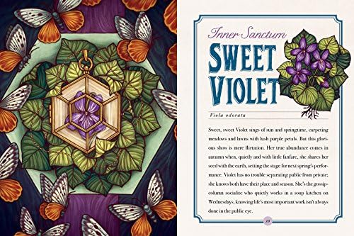 The Illustrated Herbiary: Guidance and Rituals from 36 Bewitching Botanicals (Wild Wisdom) by Maia Toll