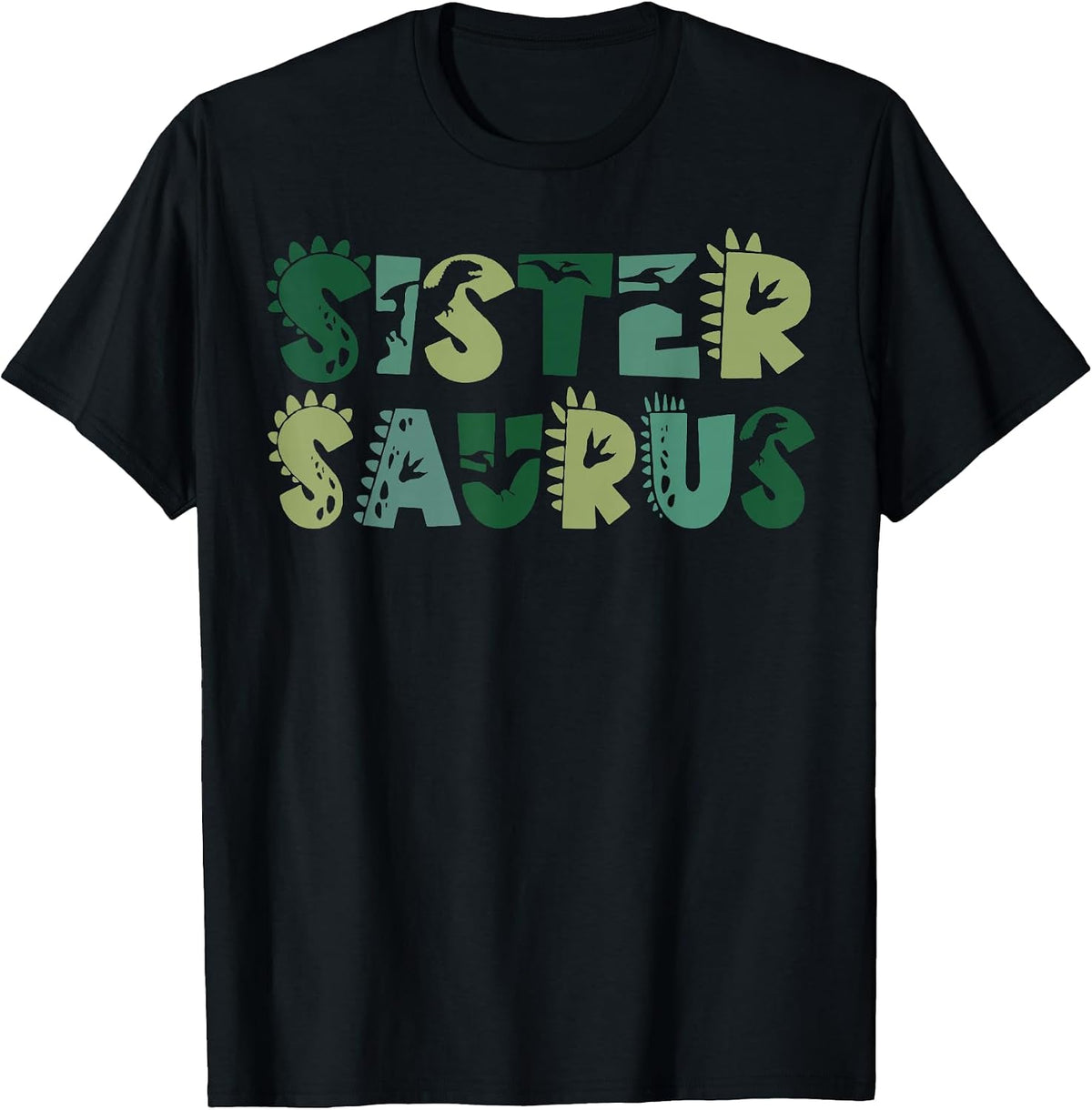 Sister Saurus Sis Dinosaur Birthday Boy 1st Family Matching T-Shirt