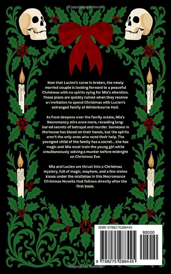 A Christmas Haunting: A Necromance Christmas Novella by Cora Raven