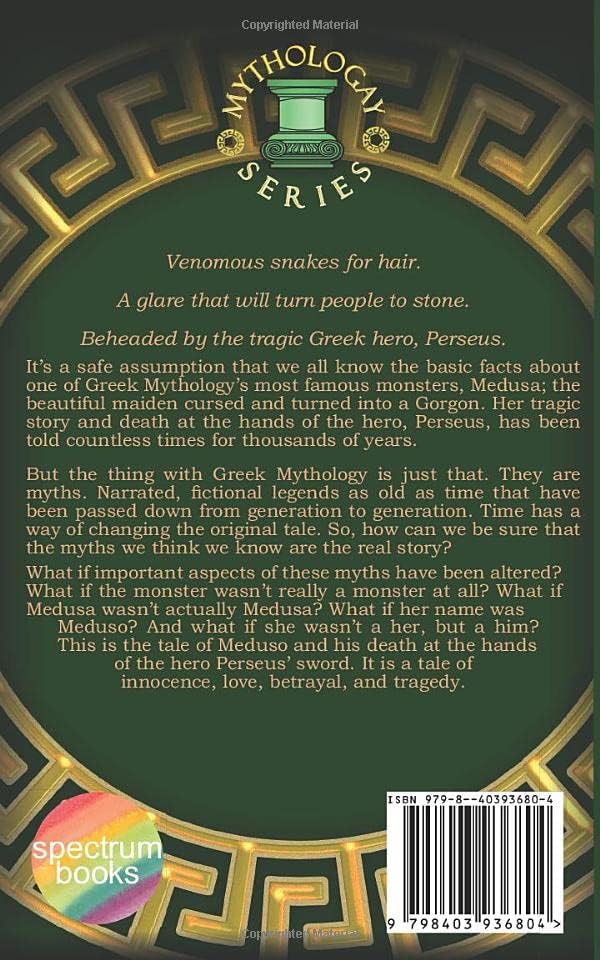 Meduso: A Greek Mythology Gay Retelling (Book 1 of the Mythologay Series) by B.J. Irons