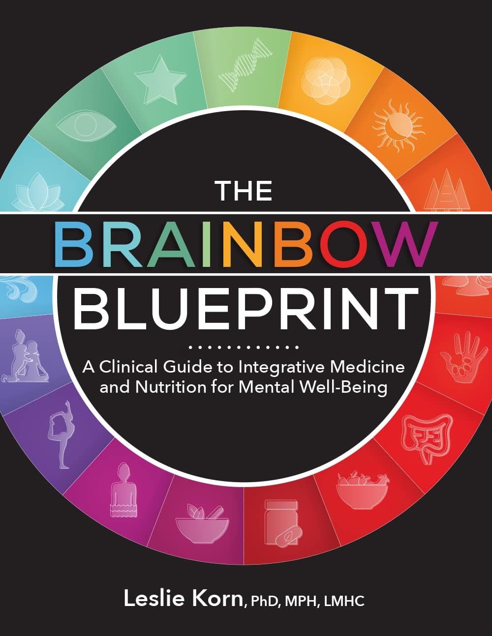 The Brainbow Blueprint : A Clinical Guide to Integrative Medicine and Nutrition for Mental Well-Being by Leslie Korn