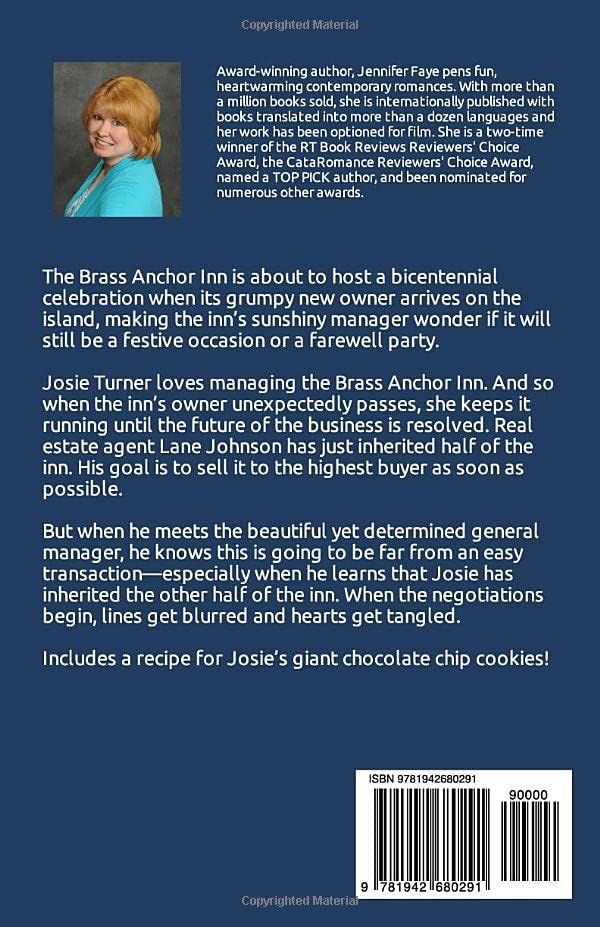 Brass Anchor Inn: an Enemies to Lovers Small Town Romance (The Turner Family of Bluestar Island) by Jennifer Faye