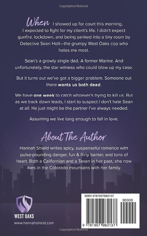 The Six Night Truce (West Oaks Heroes) by Hannah Shield