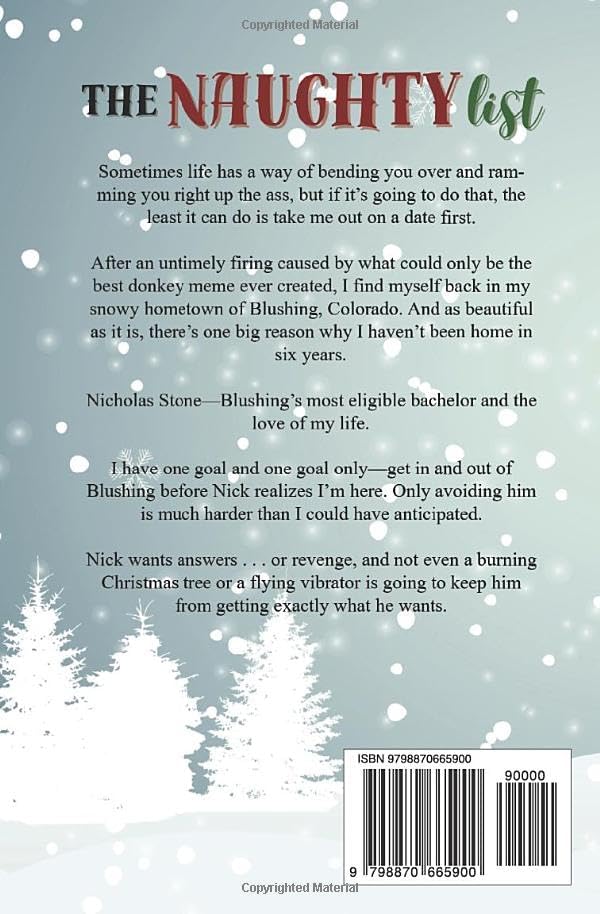 The Naughty List: A Small Town Second Chance Christmas Romance by Sheridan Anne