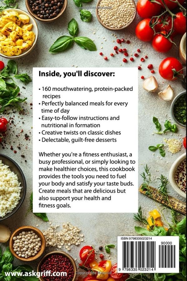 The Protein & Carb Balance: 160 Delicious Recipes for Breakfast, Lunch, Dinner, and Dessert (The Protein & Carb Balance Cookbook) by Robert Griffith