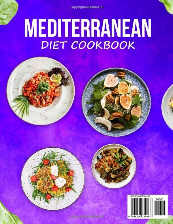 Mediterranean Diet Cookbook For Beginners with 30-Day Meal Plan by Del Mare