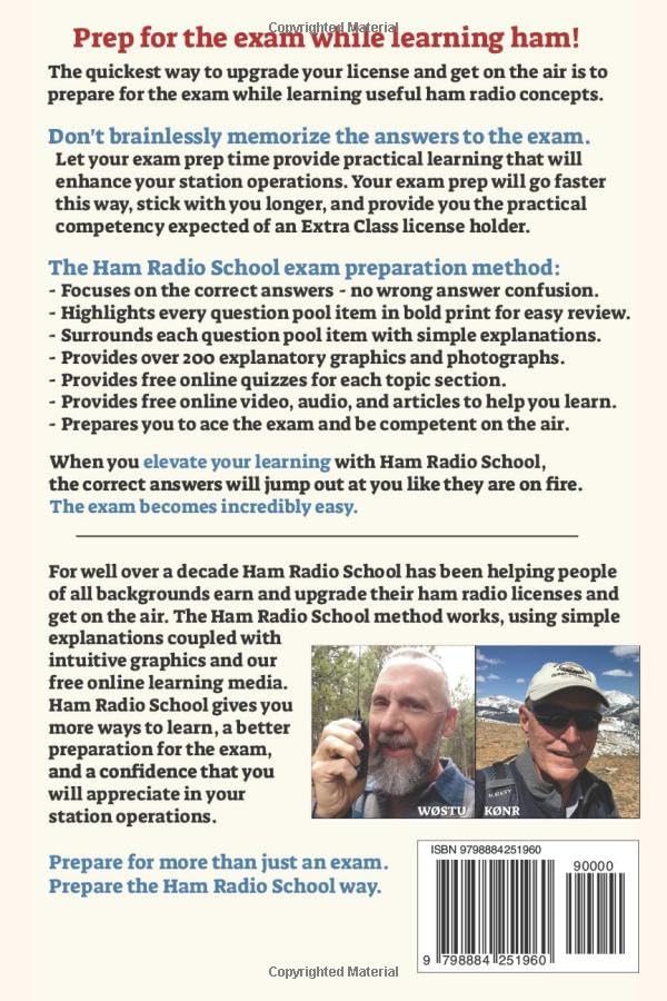 Ham Radio School Extra License Course 2024-2028 by Stu Turner