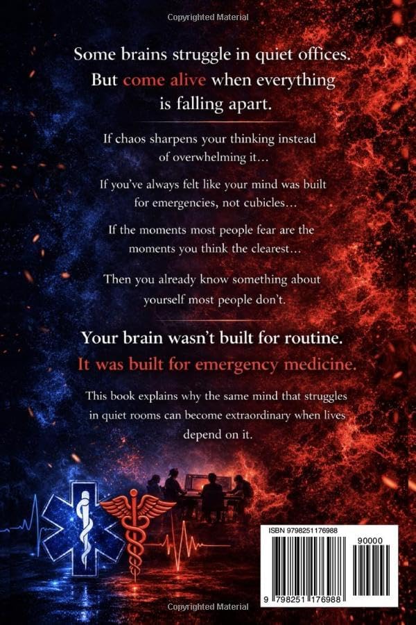 Too ADHD for Normal Jobs: Why the Brains That Struggle in Offices Thrive in EMS, Nursing, and Emergency Medicine by Orlando E. Rivera