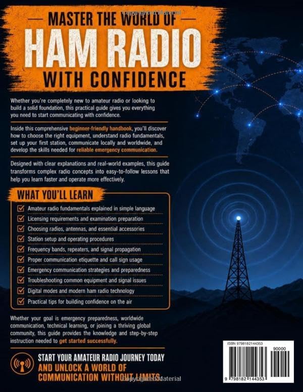 Ham Radio for Beginners 2026: The Ultimate Amateur Radio Guide to Licensing, Equipment Setup, Emergency Communication, and Operating Like a Pro by Grant B. Frequency