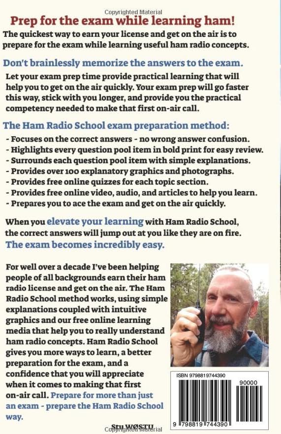 Ham Radio School Technician License Course 2022-2026 by Stu Turner