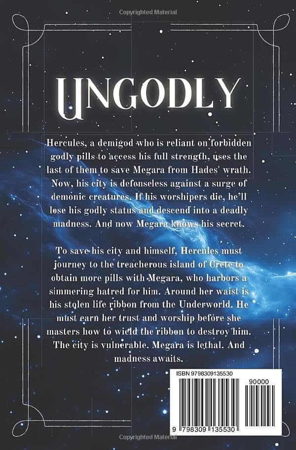 Ungodly: Hercules X Megara Romantasy by Nicolette Beebe