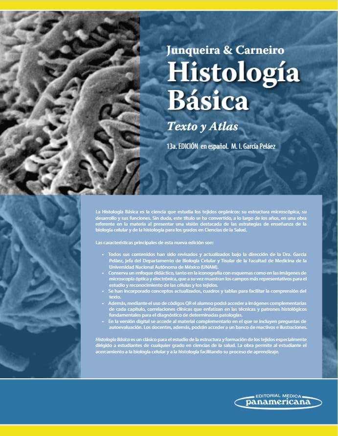 Histología Básica (+ e-book): Texto y Atlas by José Carneiro L.C. Junqueira