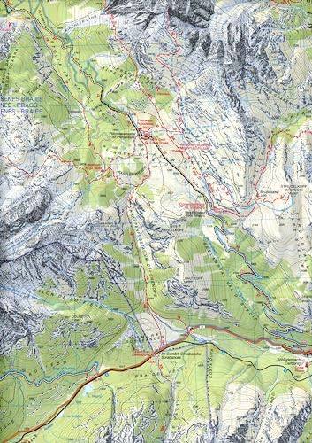 Cortina d'Ampezzo e Dolomiti Ampezzane 1:25,000 Hiking Map by Tabacco Map