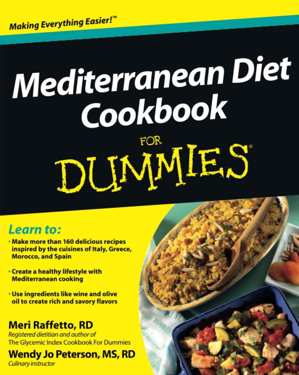 Mediterranean Diet Cookbook For Dummies by Meri Raffetto