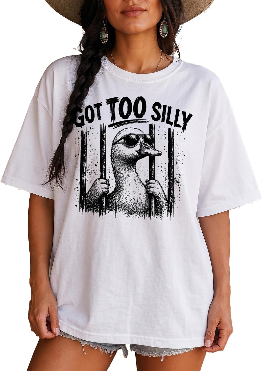 Got Too Silly Goose Jail Funny Shirt