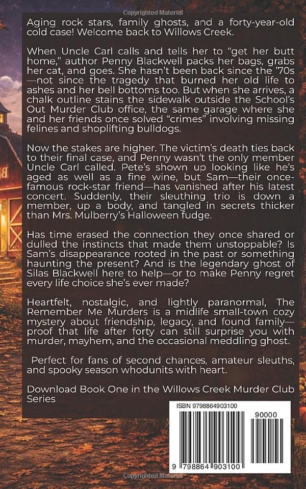 The Remember Me Murders: The Willows Creek Cozy Mystery Series (The Willows Creek Murder Club) by Lucia Kuhl