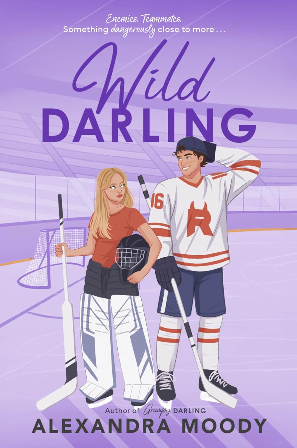 Wild Darling: A Charming, Wholesome Young Adult Romance Featuring Enemies-to-Lovers, Hockey Rivals, and First Love (The Darling Devils, 3) by Alexandra Moody
