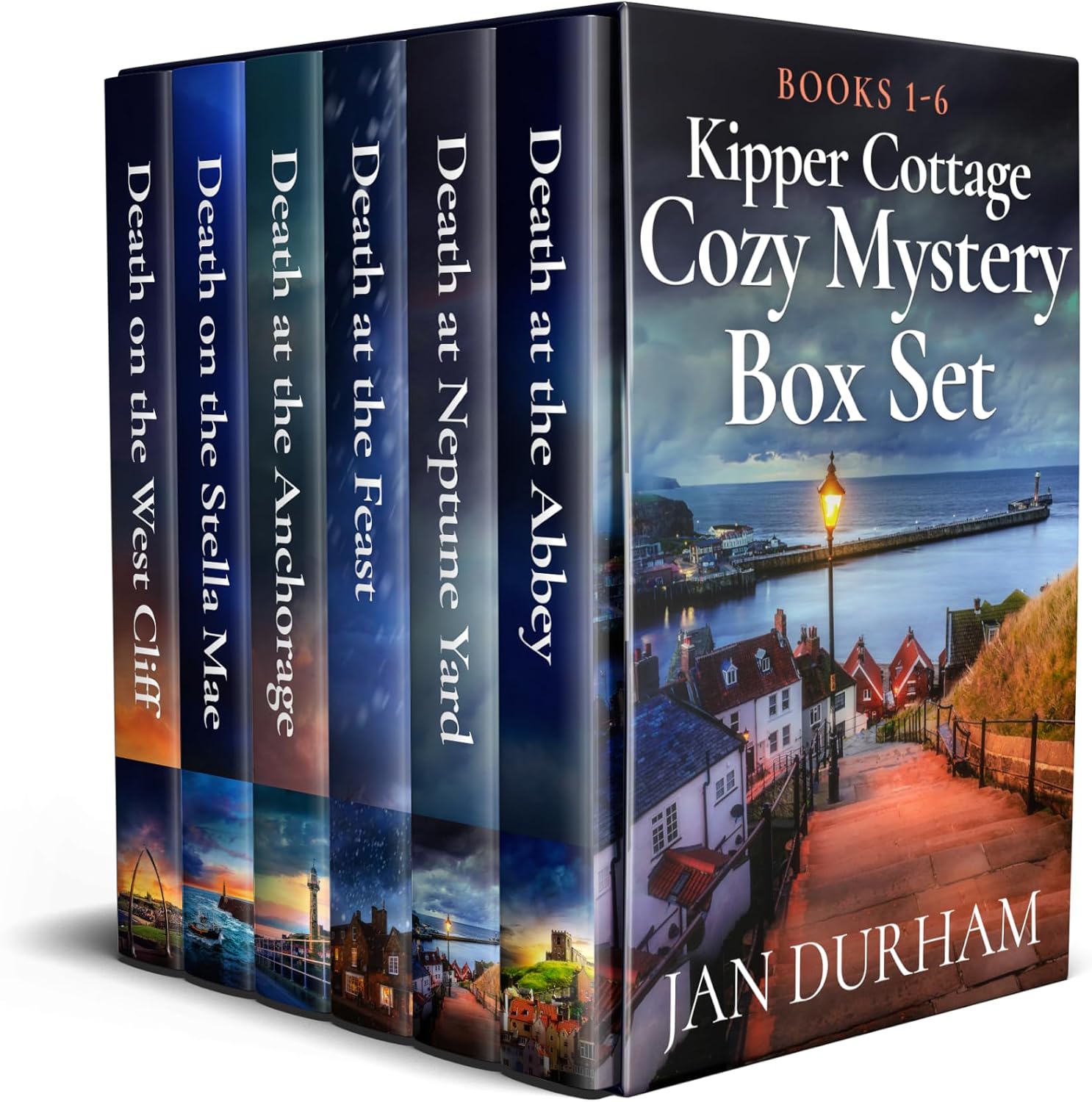 Kipper Cottage Cozy Mystery Box Set (Books 1-6) (A Kipper Cottage Cozy Mystery) by Jan Durham