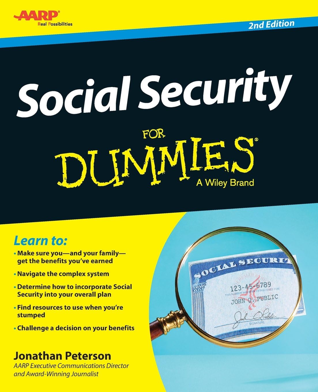 Social Security For Dummies by Jonathan Peterson