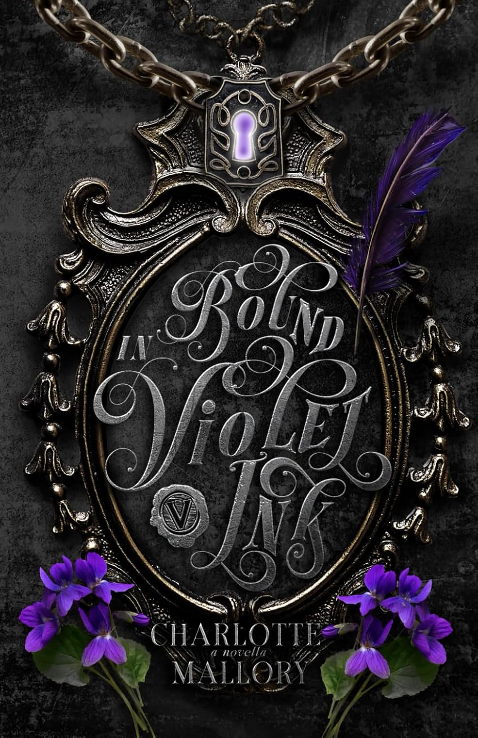 Bound in Violet Ink: Forbidden, Fated Mates Dark Romantasy by Charlotte Mallory
