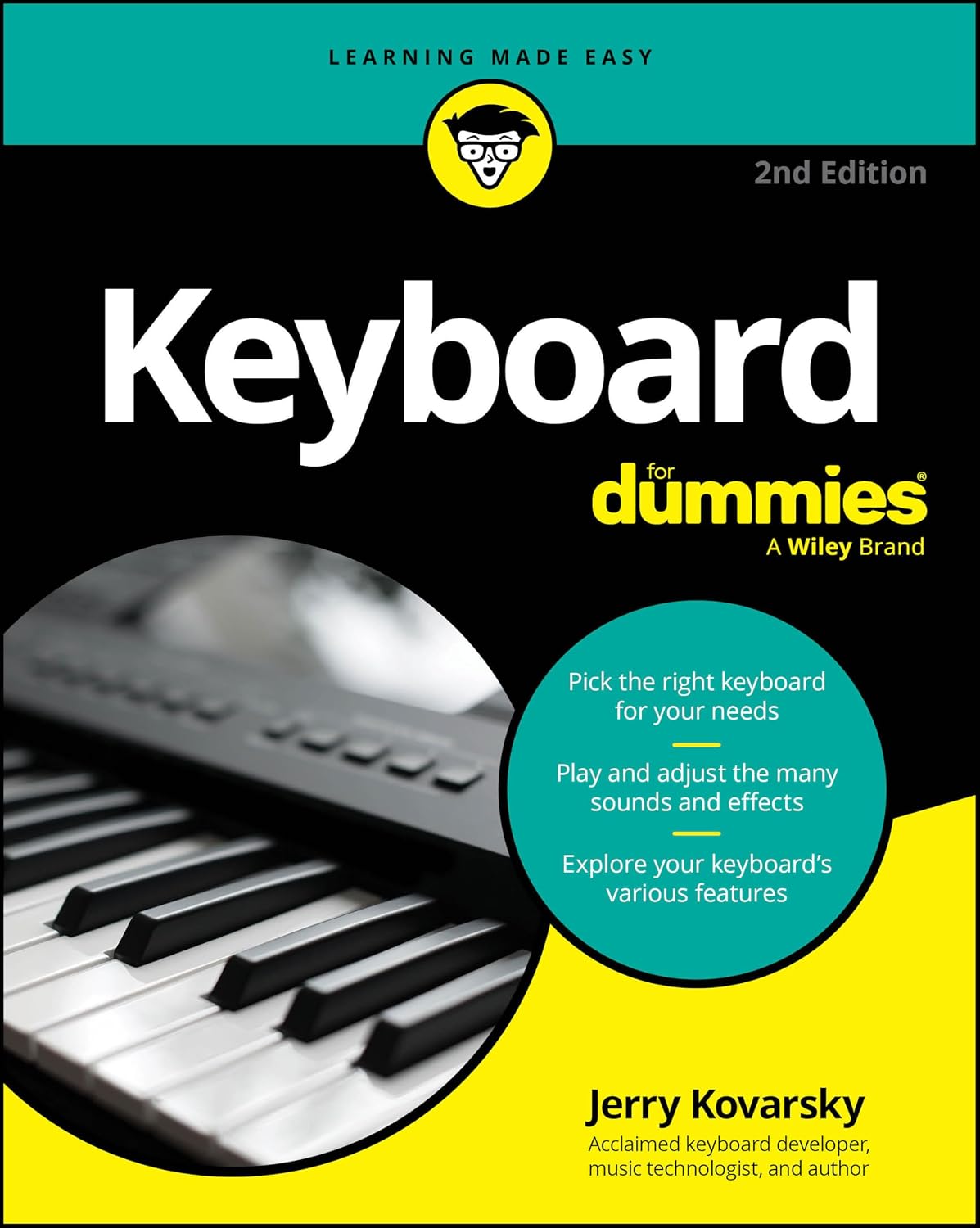 Keyboard For Dummies by Jerry Kovarsky