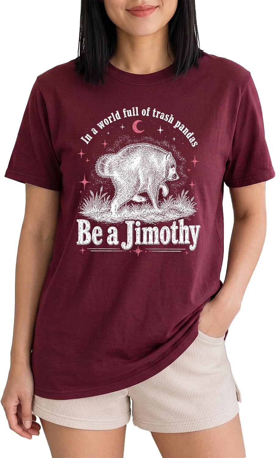 Be A Jimothy Raccoon Graphic Tee